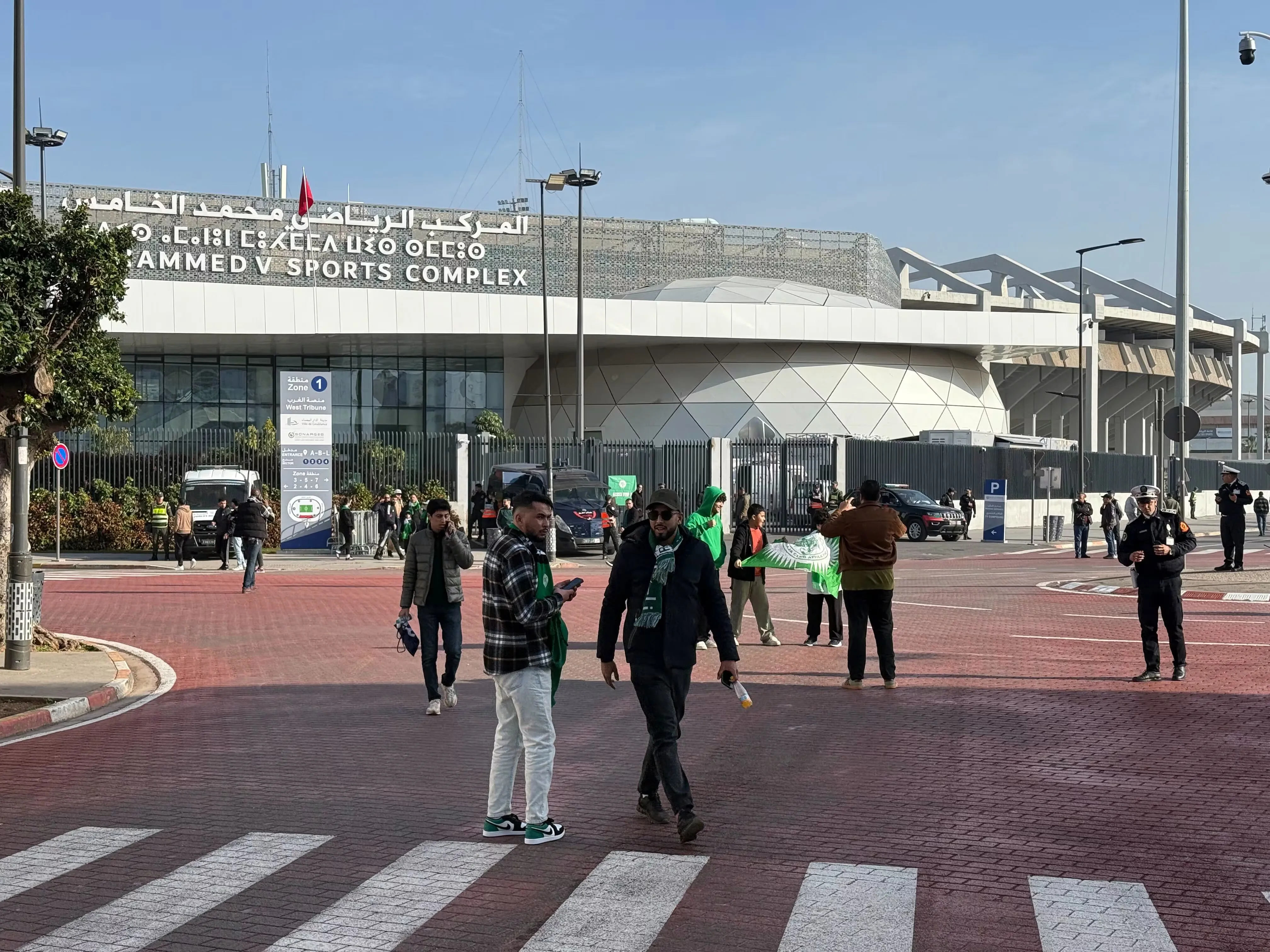 Raja de Casablanca Implements New Protocol for Accessing Mohammed V Complex