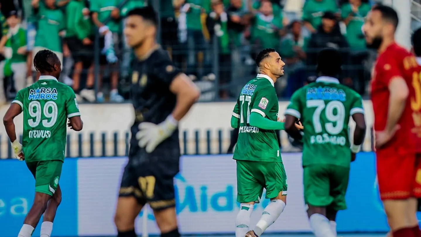 Raja Casablanca Dominates FUS Rabat with a Convincing 4-1 Victory