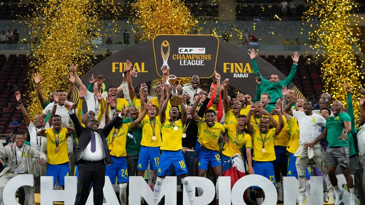 Mamelodi Sundowns Clinch Second African Champions League Title with 2-1 Aggregate Victory Over FAR Rabat