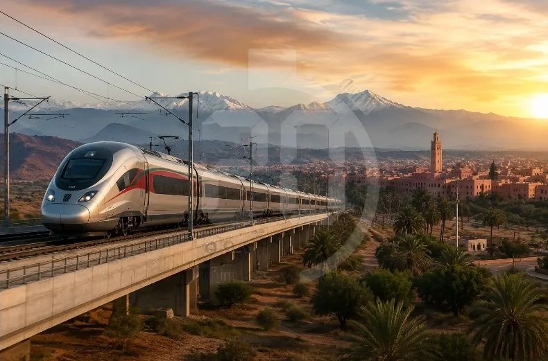Progress on Morocco's High-Speed Train Project Reaches 30% Completion