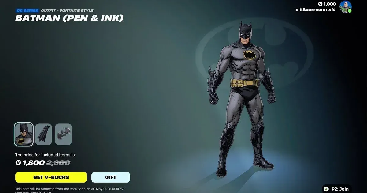 The Ultimate Guide to Unlocking the Batman Pen & Ink Skin in Fortnite