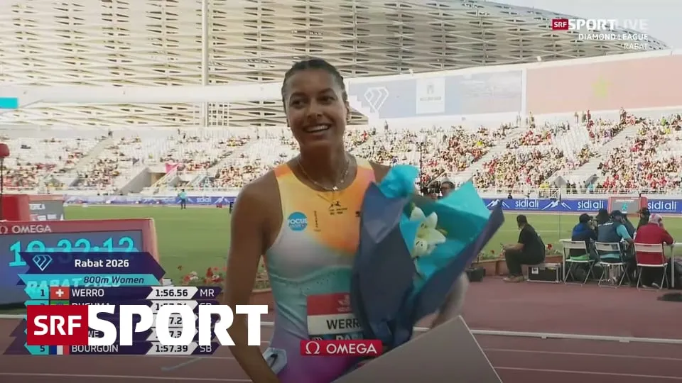 Audrey Werro Dominates at Diamond League in Rabat, Moser Secures Podium Finish
