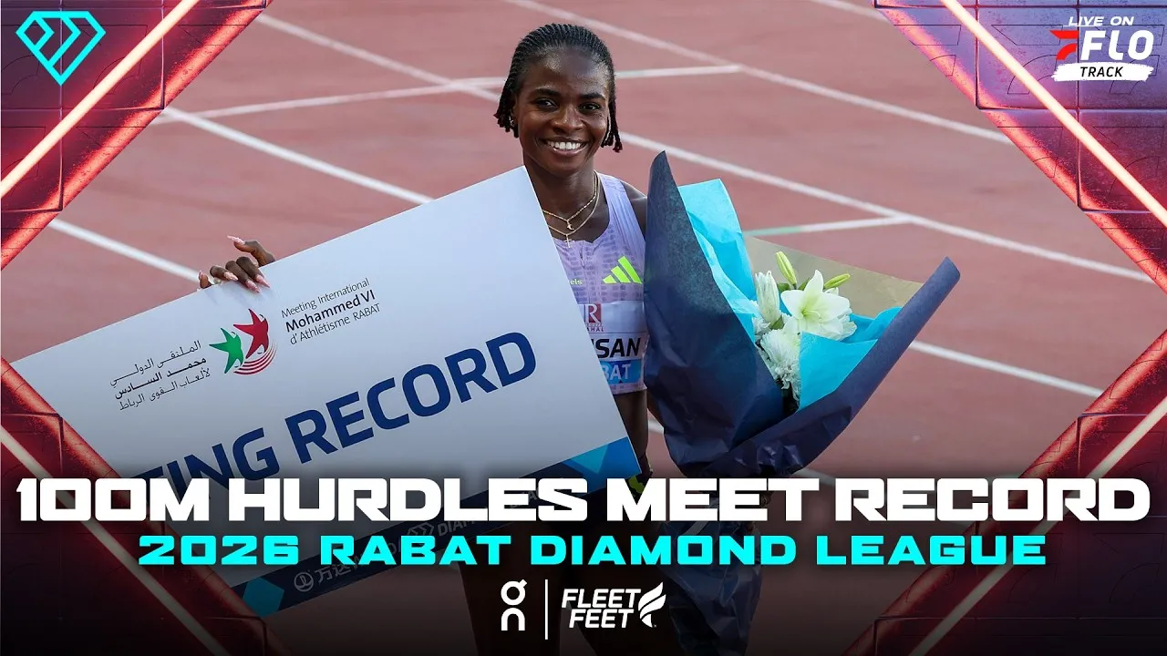Tobi Amusan Dominates the 100m Hurdles at the 2026 Rabat Diamond League