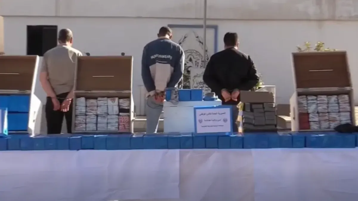 Seizure of Over 240 Kilograms of Processed Cannabis from Morocco