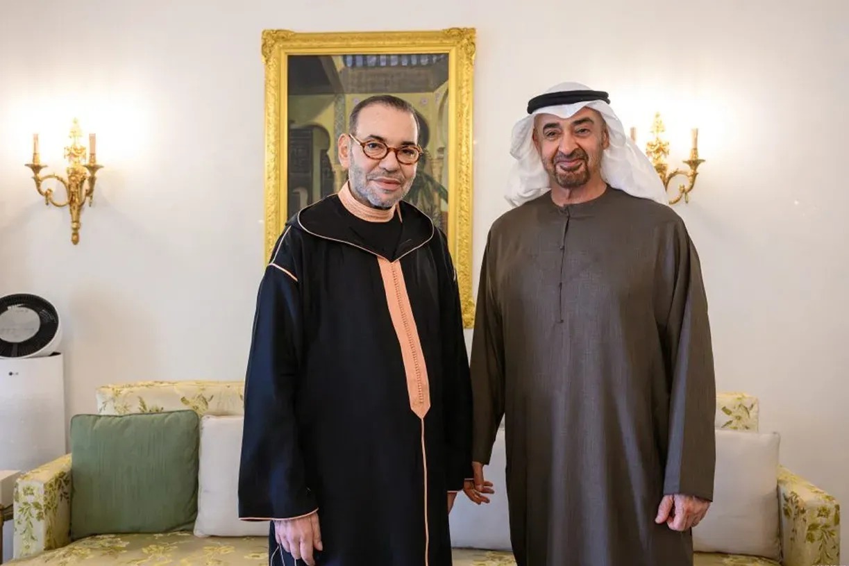 King Mohammed VI and UAE President Discuss Regional Issues During Private Visit in Rabat