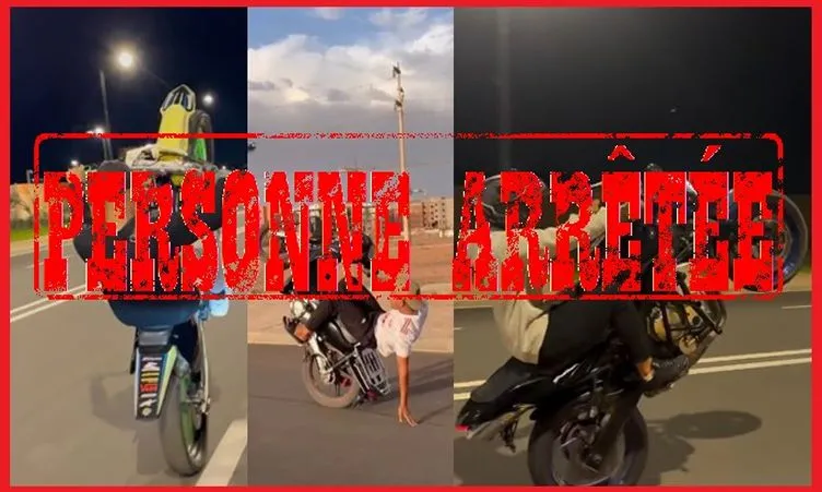 Marrakech Police Arrest Reckless Motorcyclist Endangering Public Safety