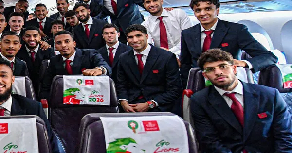 Morocco Football Team Arrives in the US for the 2026 FIFA World Cup