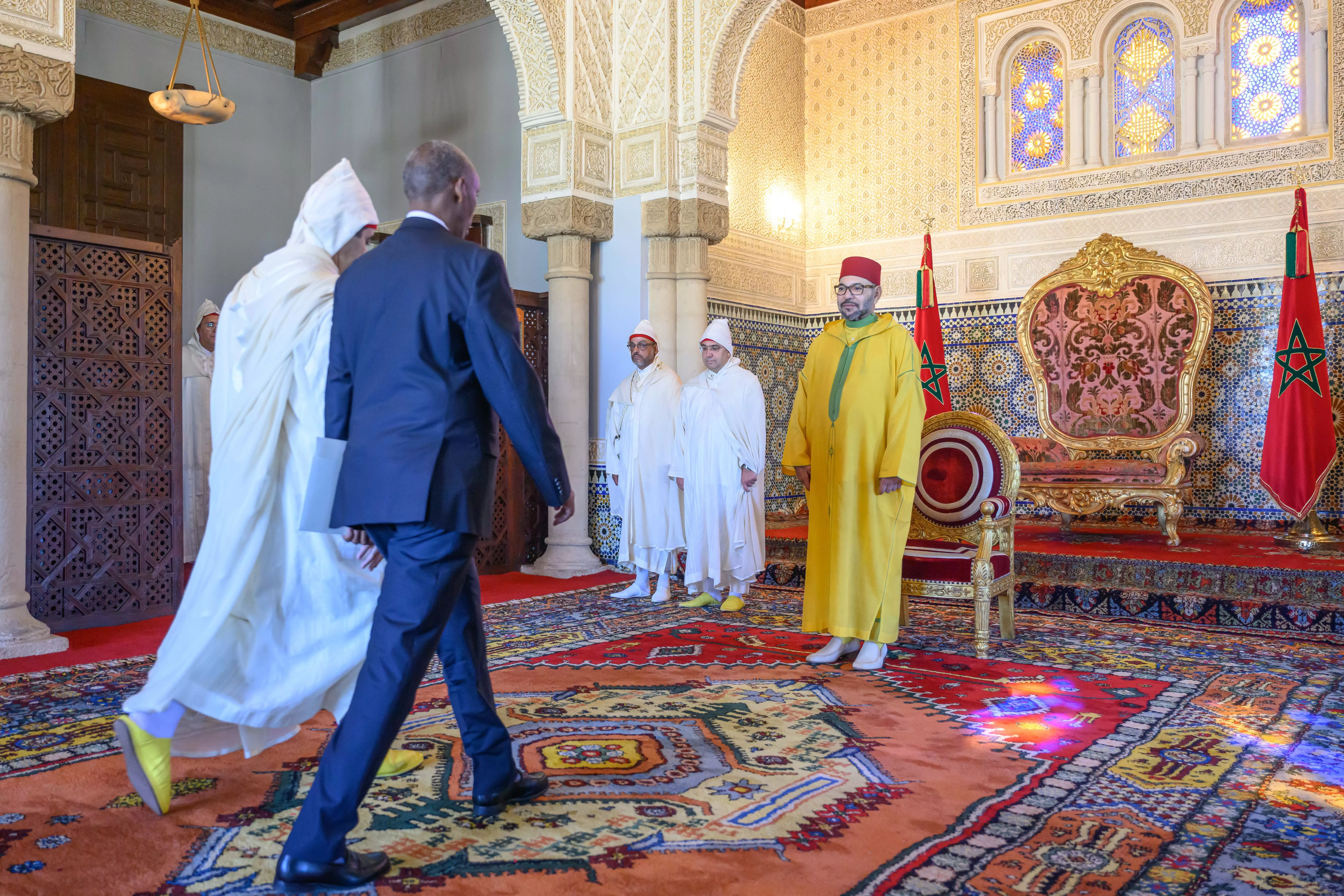 King Mohammed VI Receives Several Foreign Ambassadors in Rabat