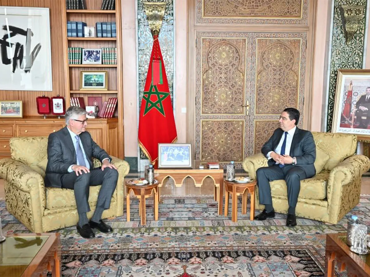 Moroccan Foreign Minister Discusses Peacekeeping Role with UN Official