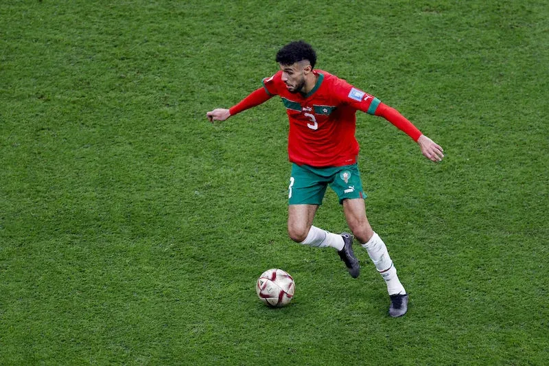 Nassir Mazraoui Makes Recovery Ahead of Morocco's World Cup Opener Against Brazil
