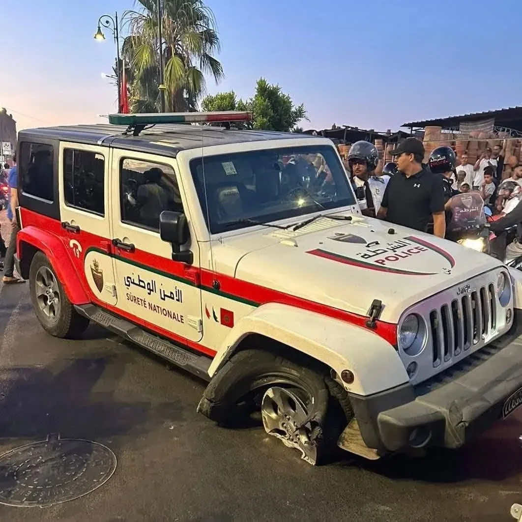 Marrakech Incident: Man Steals Police Car, Leads Authorities on Chase