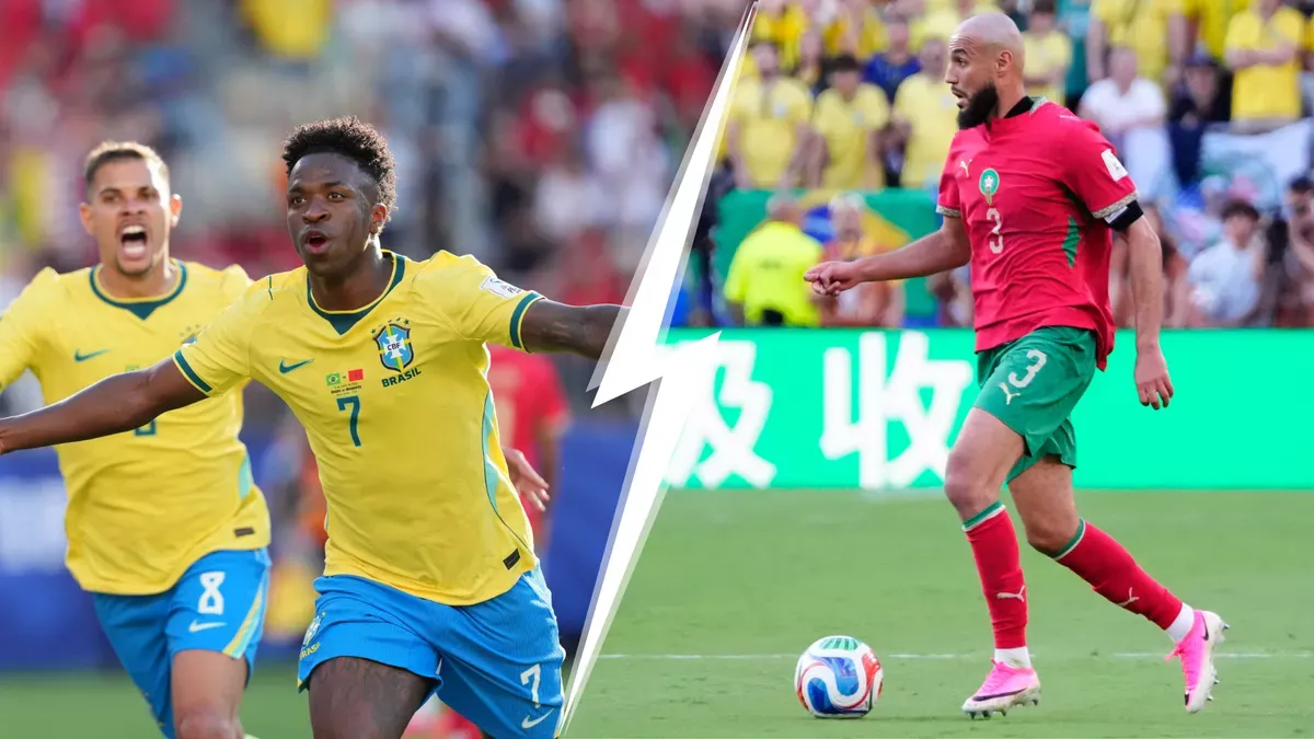 Brazil vs Morocco: Vinicius Shines, Bouaddi Stands Tall in a Disappointing Clash