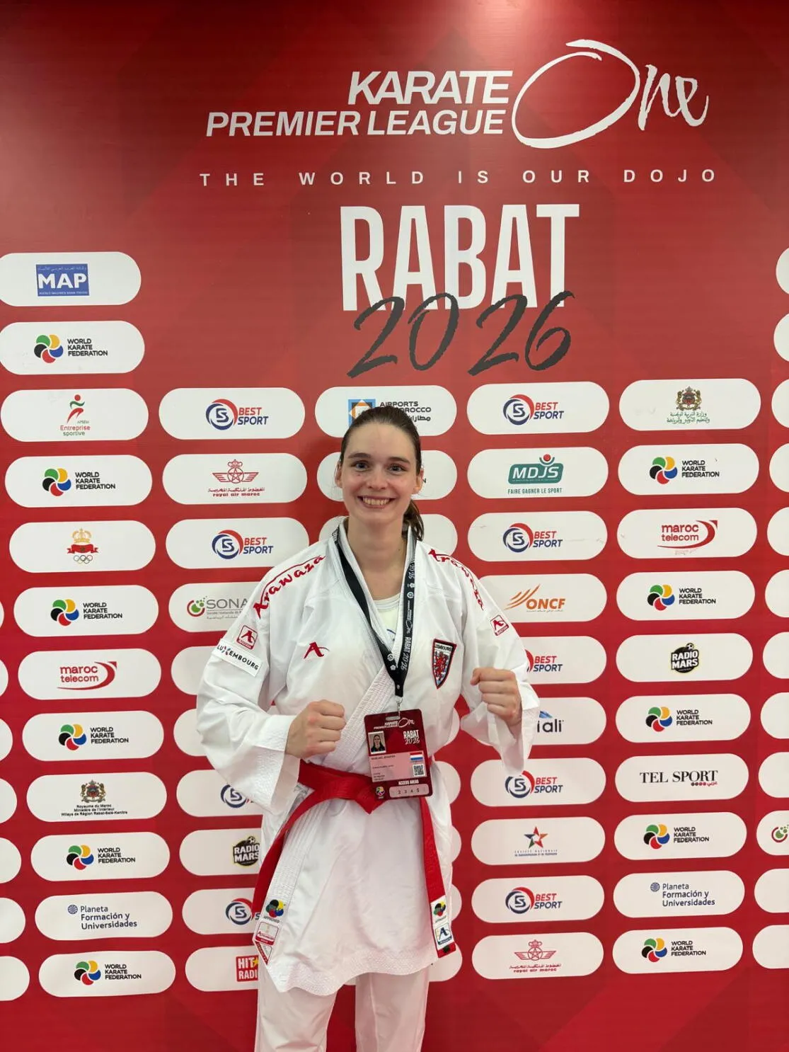 Jenny Warling Shines at Karate 1 Premier League in Rabat