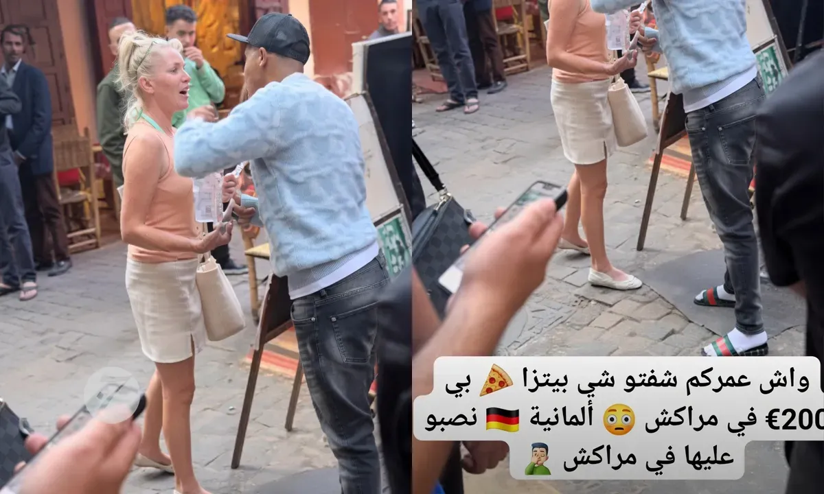 Marrakech Security Denies Claims of German Tourist Being Overcharged for Pizza