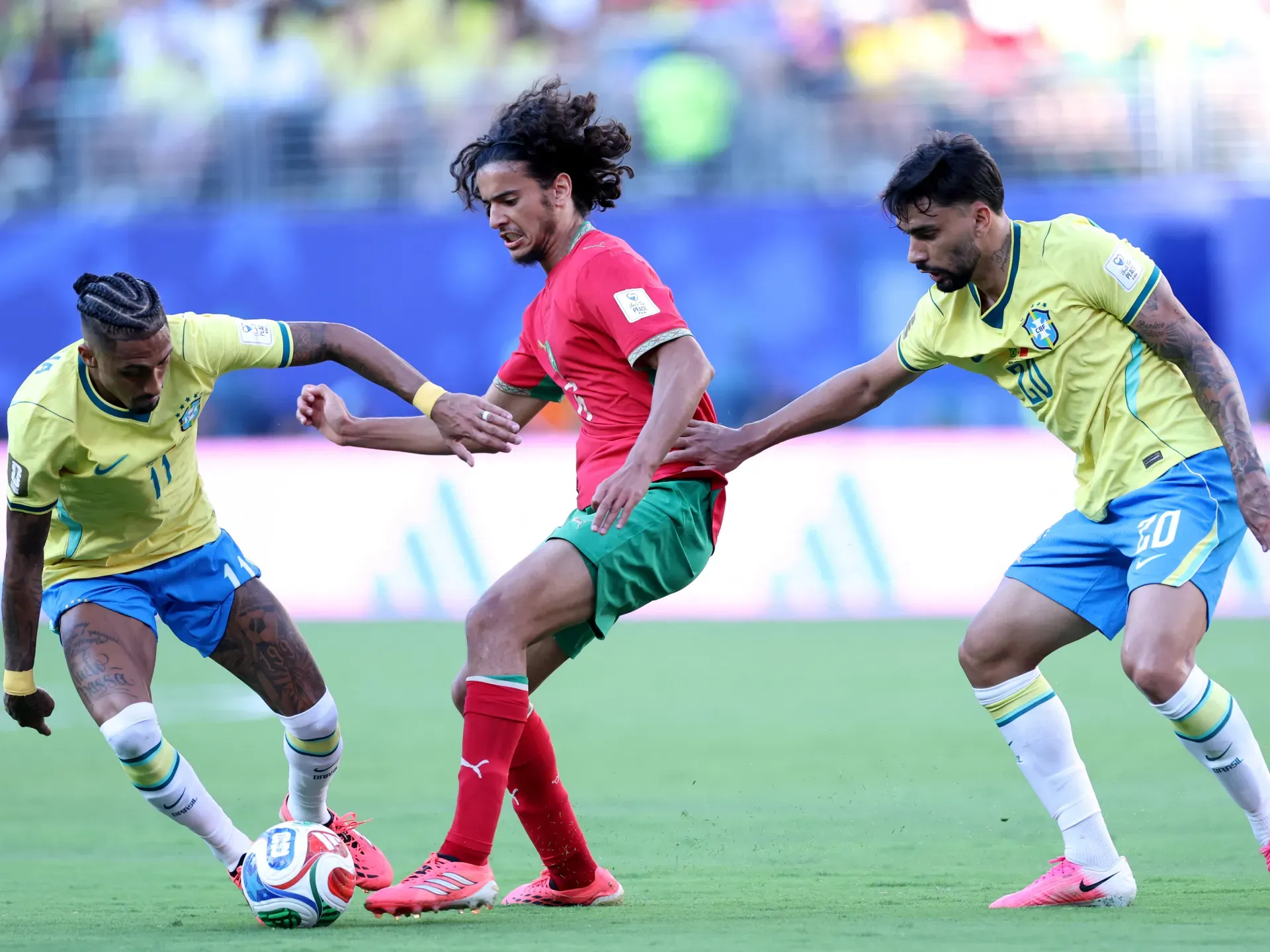 Ayoub Bouaddi Shines in Morocco's World Cup Opener Against Brazil