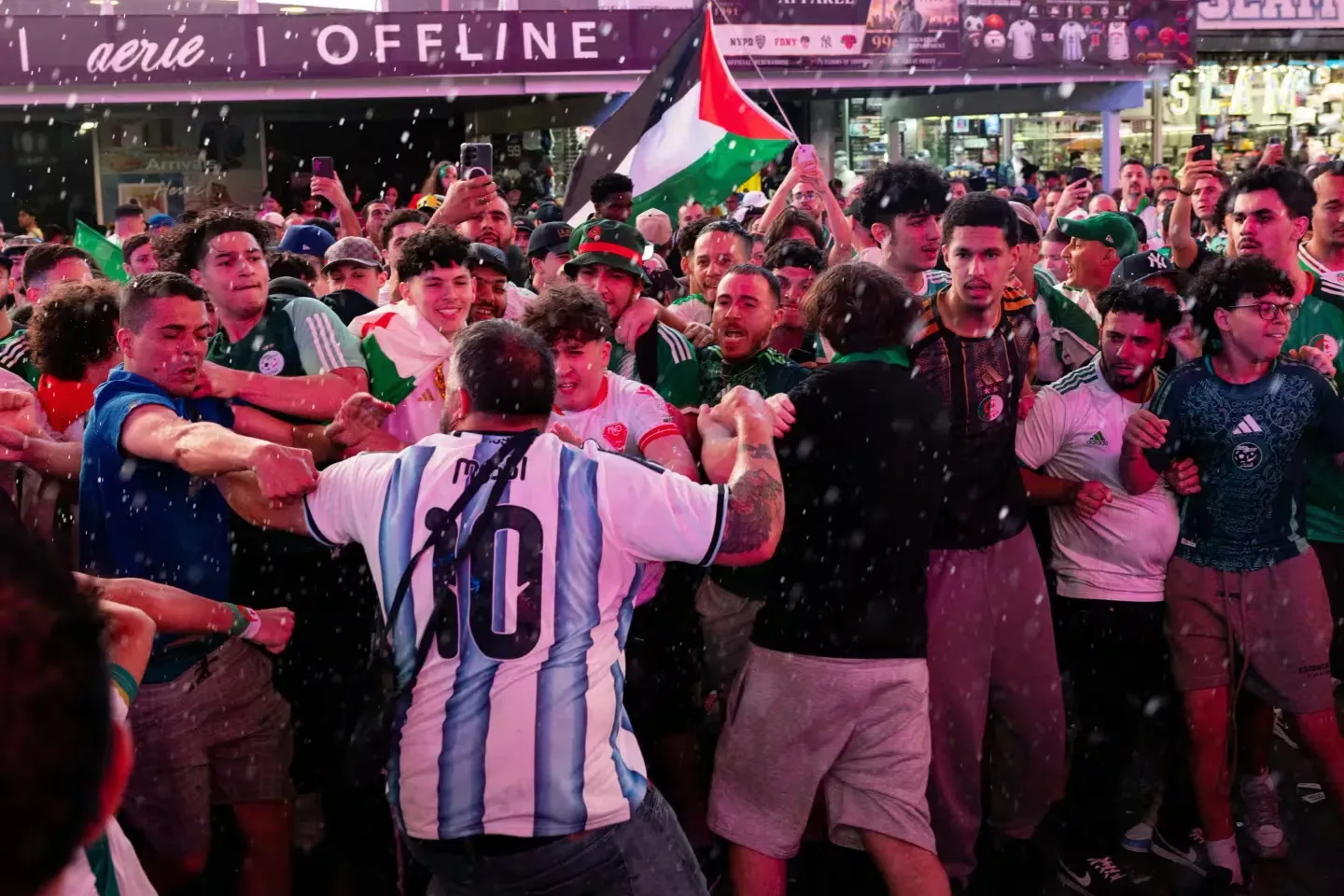 Algerian Fan Riots Reach the World Cup in America