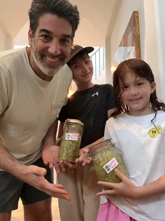 Celebrate Father's Day with Unique Jewish Recipes: Dill Pickle Kraut and Moroccan Matbucha