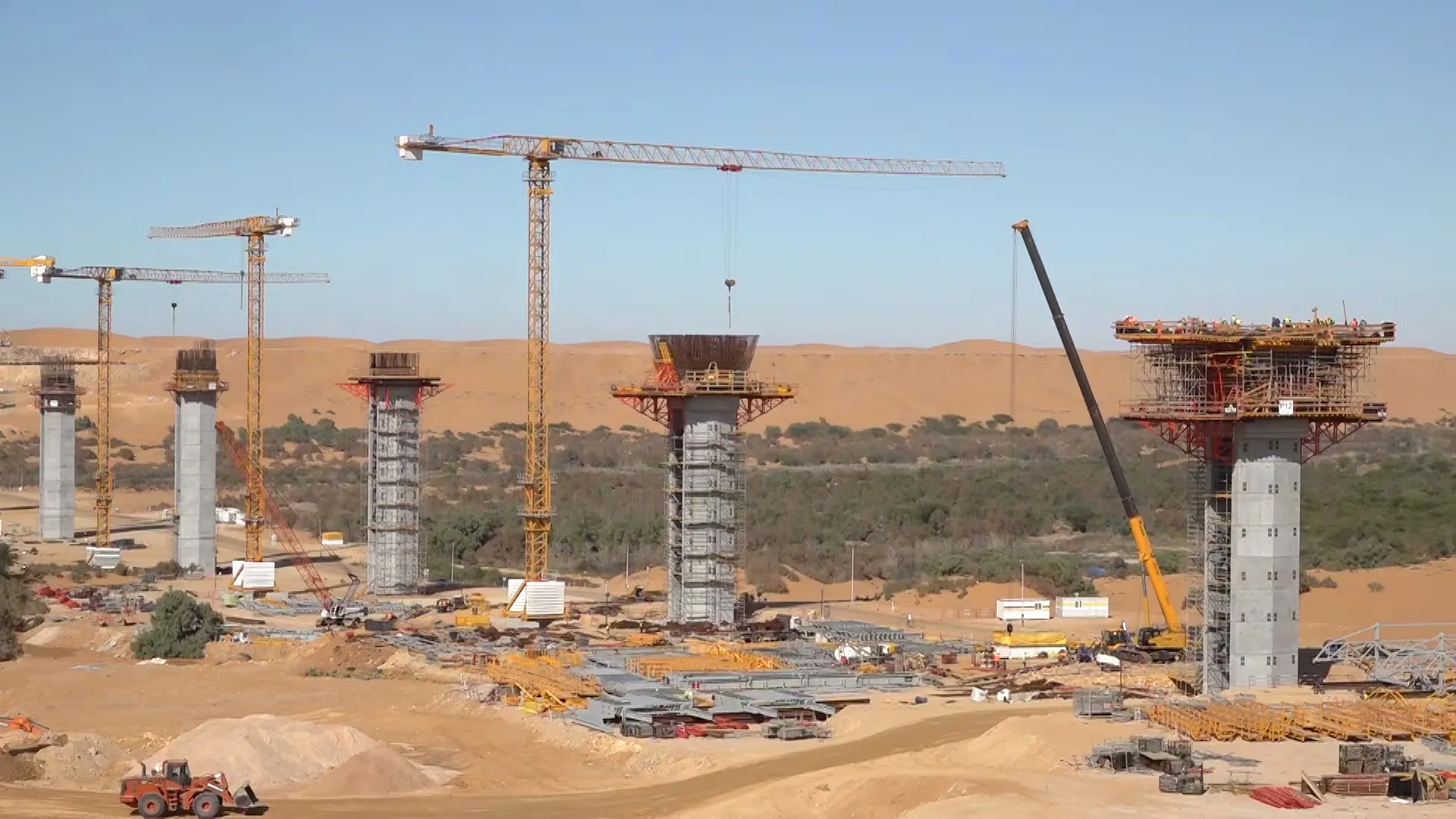 Significant Progress on Morocco's Longest Bridge in Laâyoune
