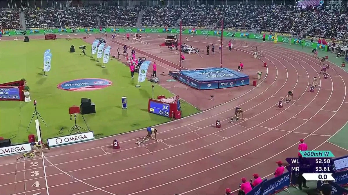 Emma Zapletalová Sets New 400m Hurdles Record in Doha