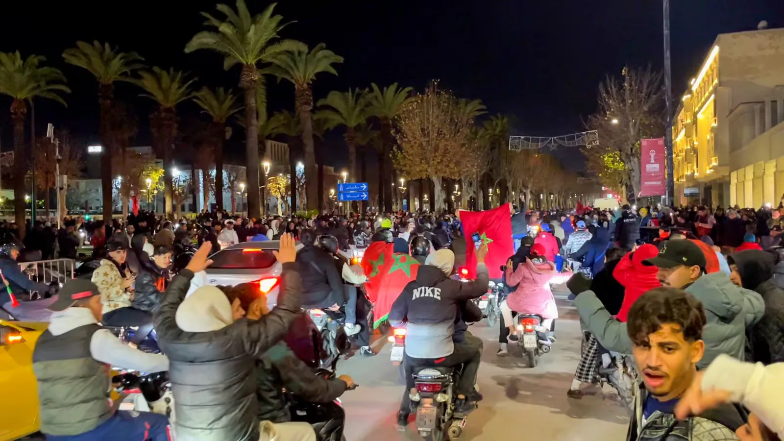 Celebrations Erupt in Fes Following Morocco's Victory Over Scotland