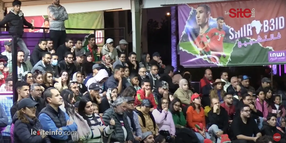 Moroccan Celebrations Erupt After Victory Over Scotland