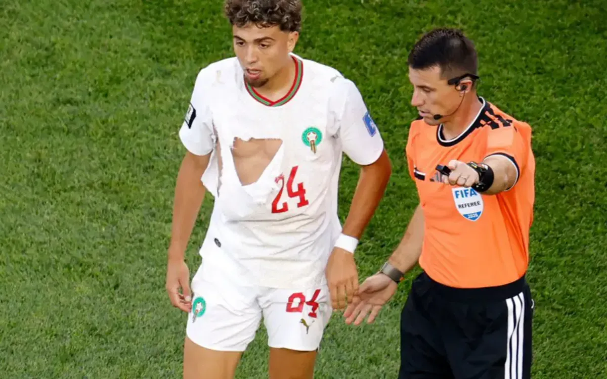 Neil El Aynaoui's Torn Jersey Sparks Controversy for Puma During World Cup