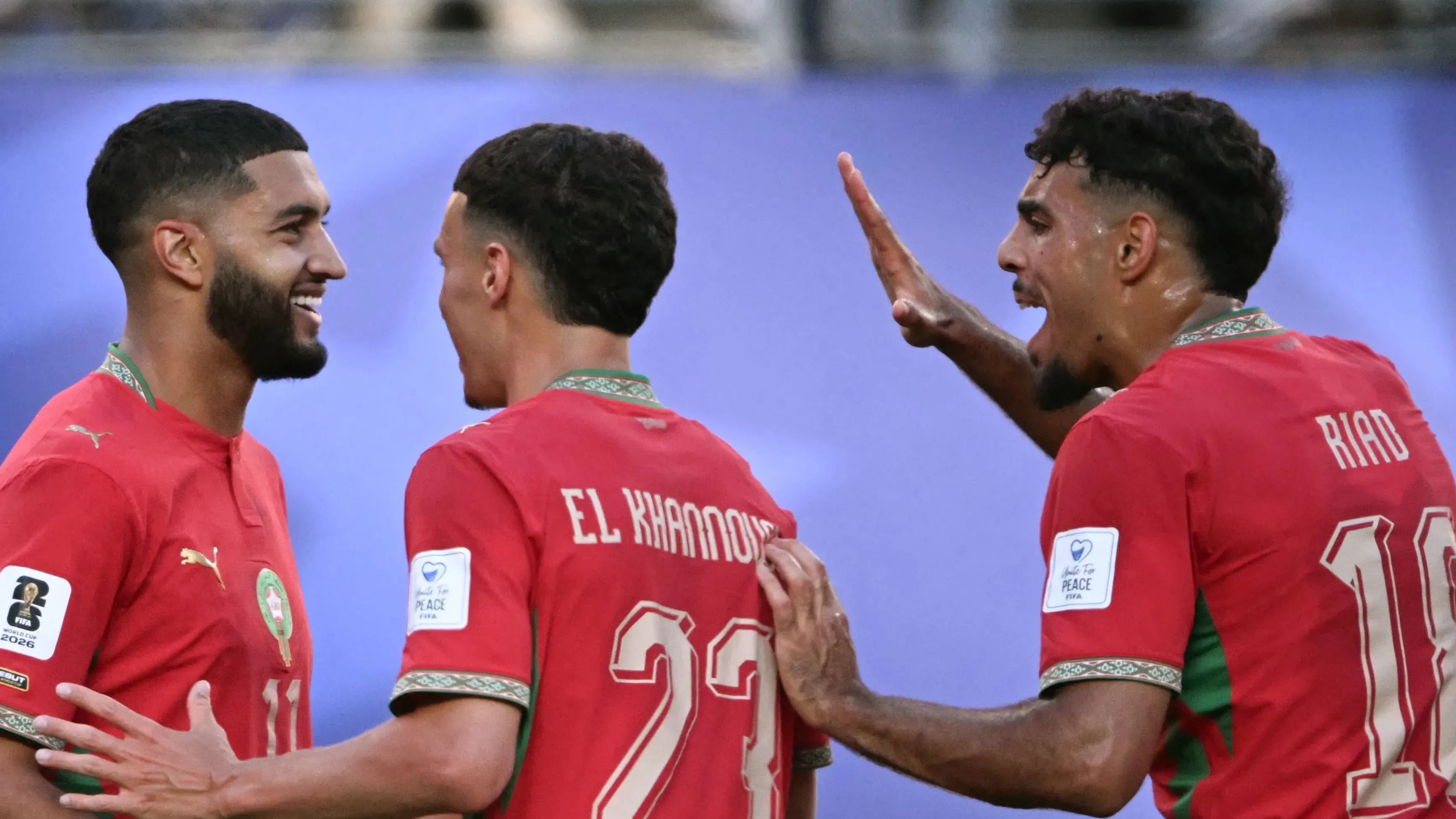 European Whistle Signals Match Between Morocco and Haiti