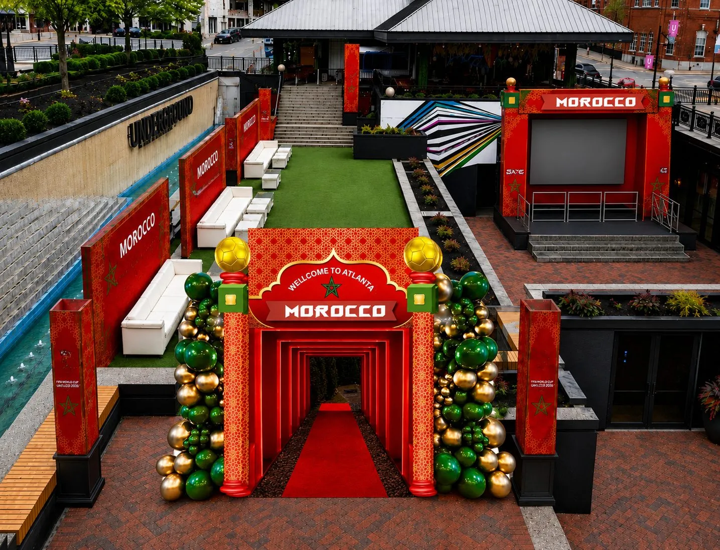 Celebrate Moroccan Culture at Underground Atlanta Ahead of Global Soccer Match