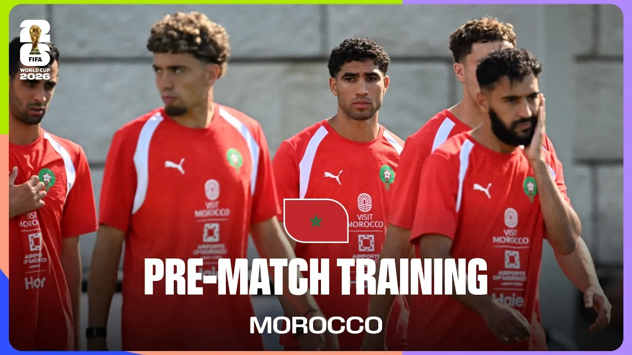 Morocco Prepares for Haiti: FIFA World Cup 2026 Training Highlights