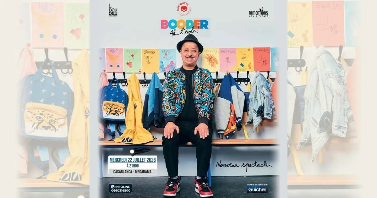 Booder Returns to Casablanca with His New Show 'Ah... School!'