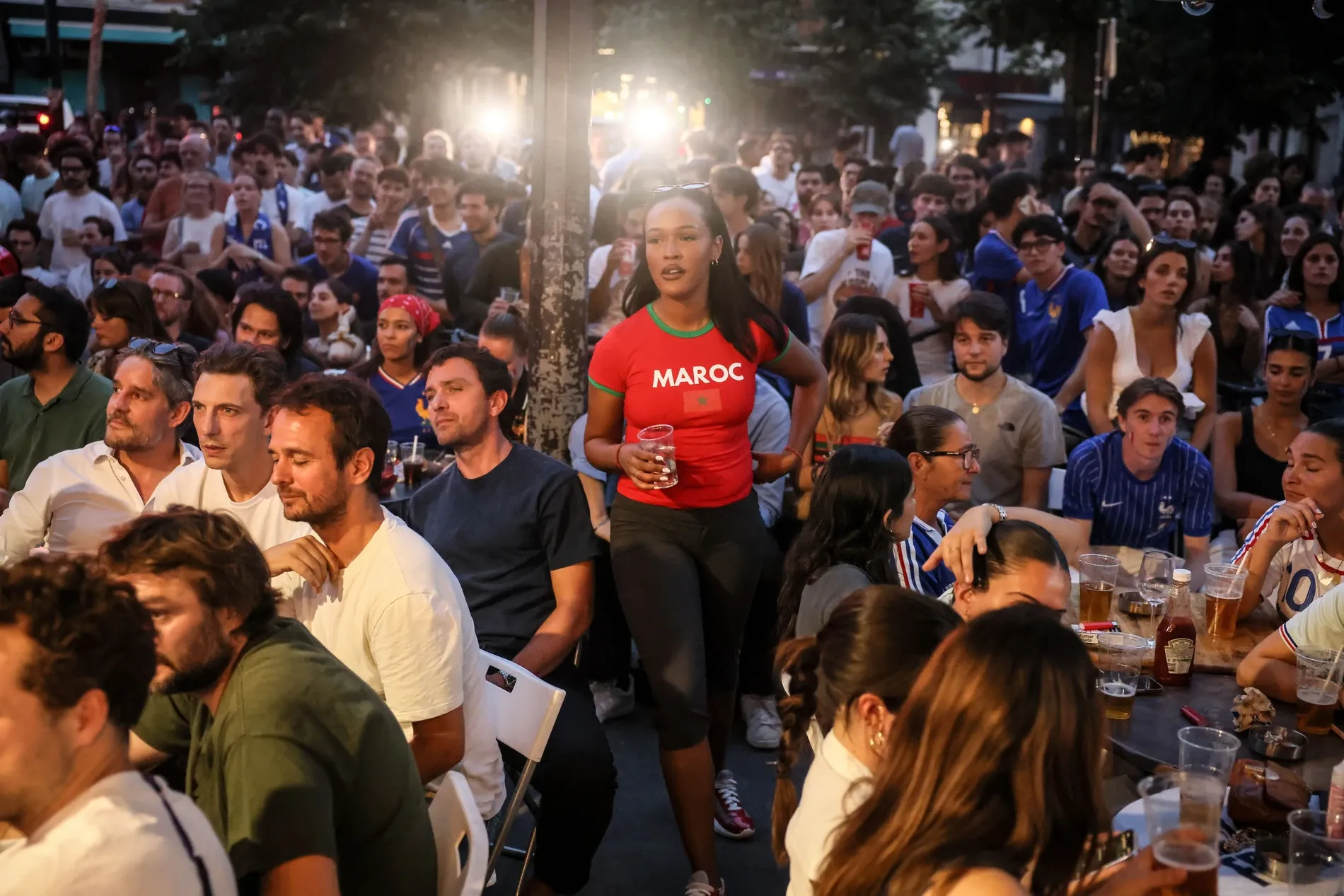A Night of Football and Identity: France vs. Morocco