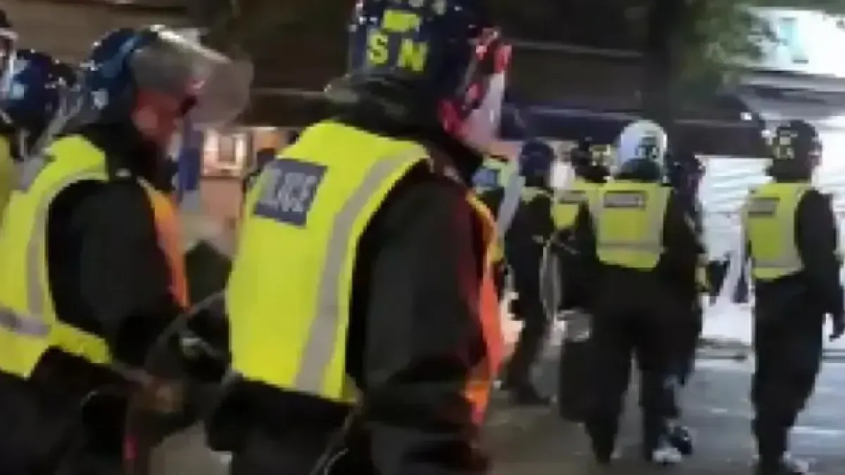 Clashes Erupt in Central London Following World Cup Quarterfinal Match