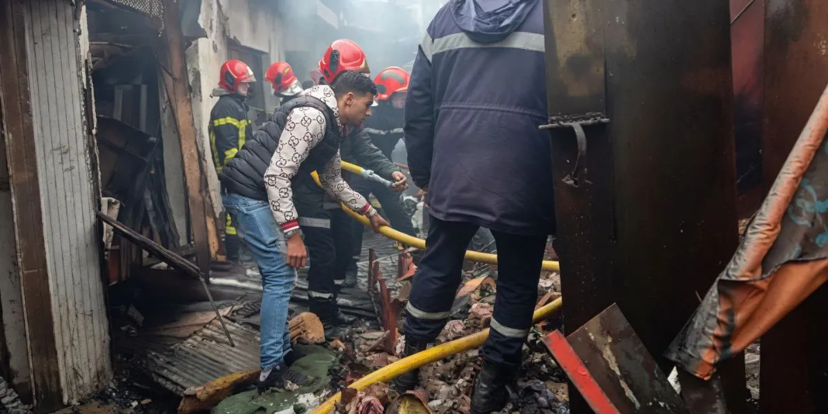 Devastating Fire Breaks Out in Marrakech Apartment
