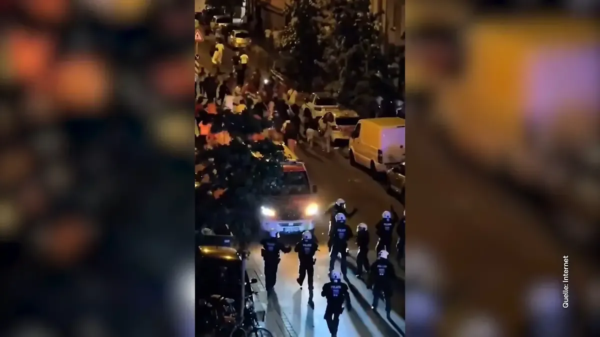 Chaos Erupts Among Moroccan Fans in Düsseldorf Following World Cup Defeat to France