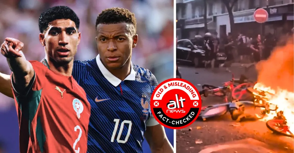Debunking the Viral Video: No Riots by Moroccan Migrants in Paris After World Cup Loss