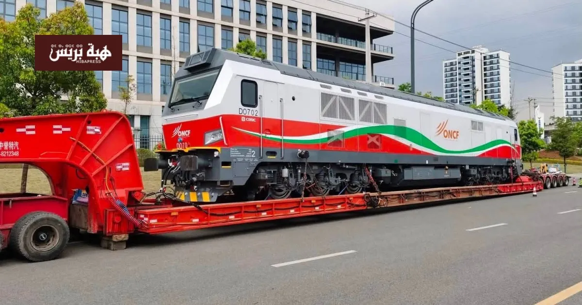 Casablanca Port Welcomes New Diesel Locomotives to Enhance Rail Services