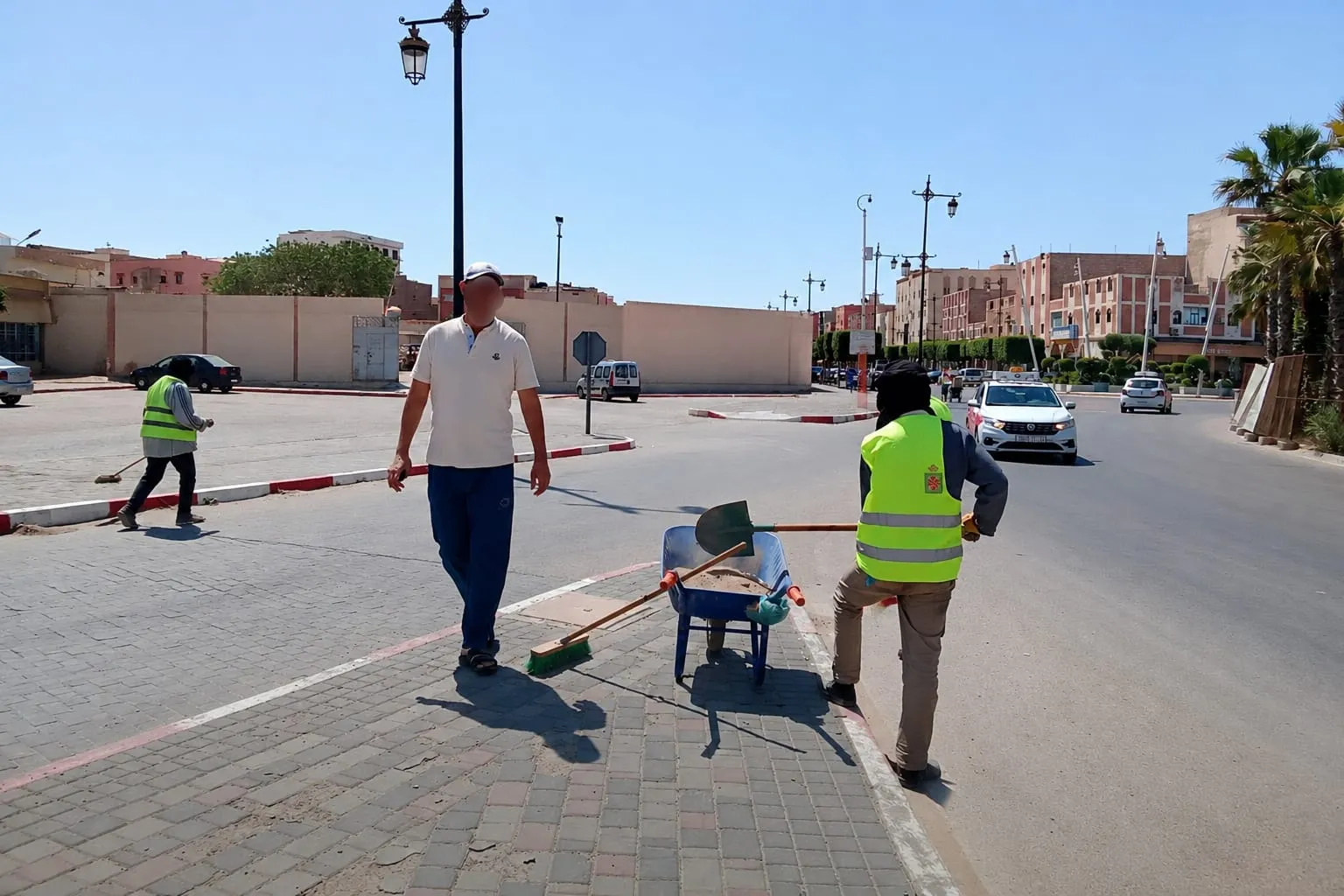Enhancing Urban Cleanliness: Efforts by the Second Municipal Annex in Laayoune