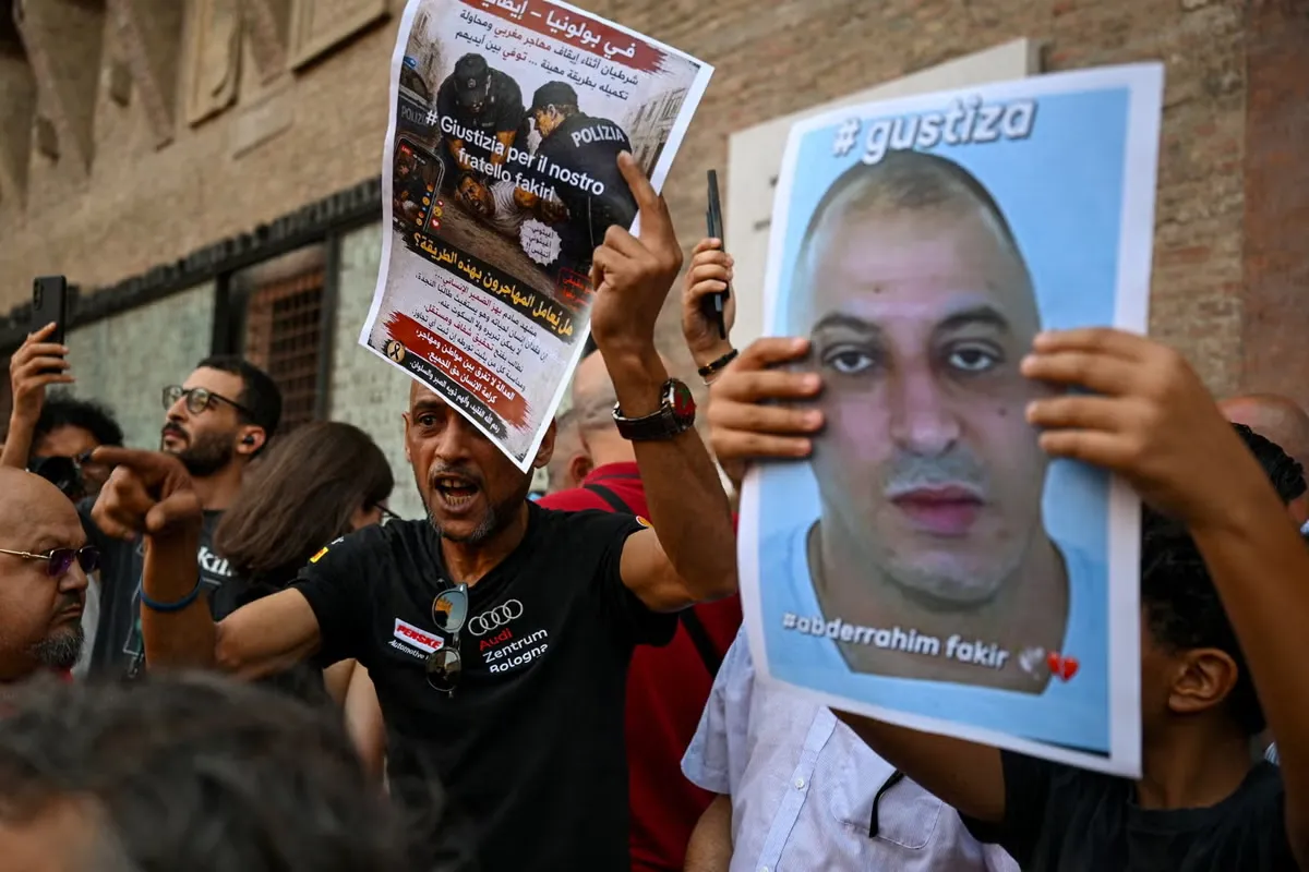 Outcry in Italy: Protests Erupt Following Death of Abderrahim Fakir Amid Police Encounter