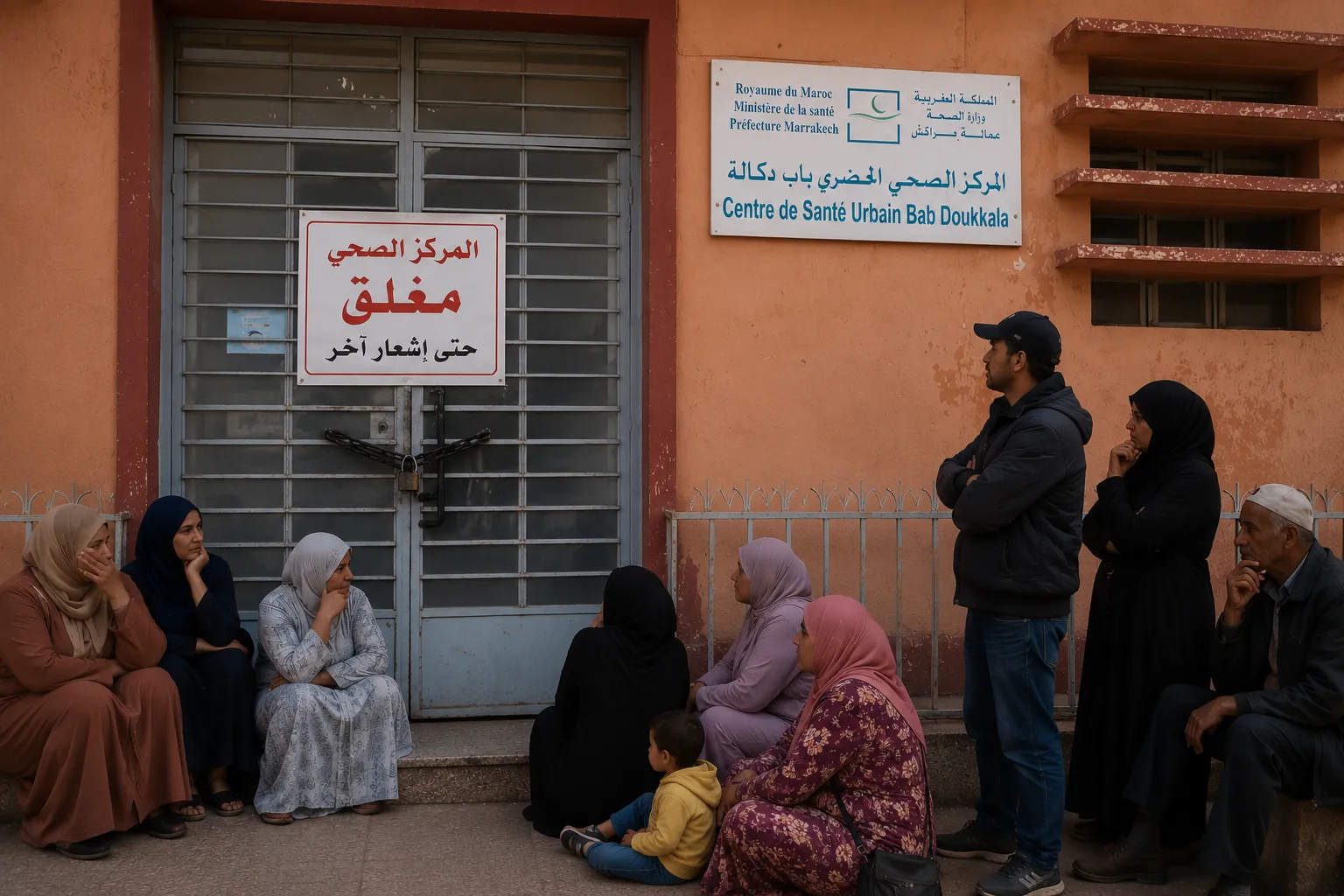 Health Center Closure Sparks Outrage in Marrakech