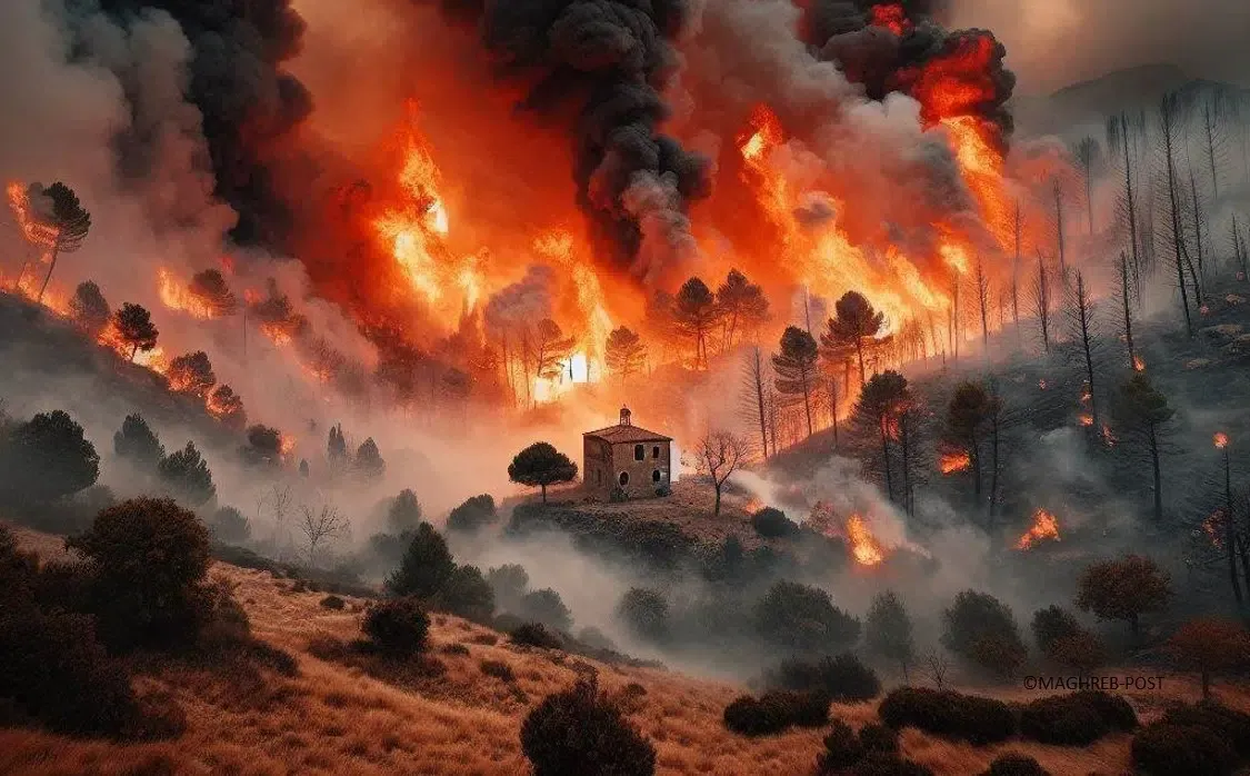 Algeria Faces Devastating Wildfires Amidst Extreme Heat Wave