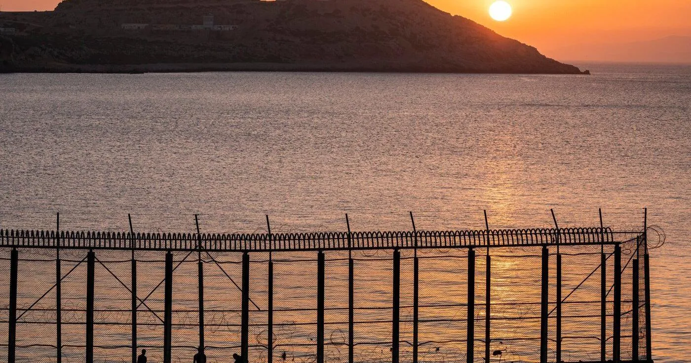 Surge of Migrants: Swimming from Morocco to Ceuta