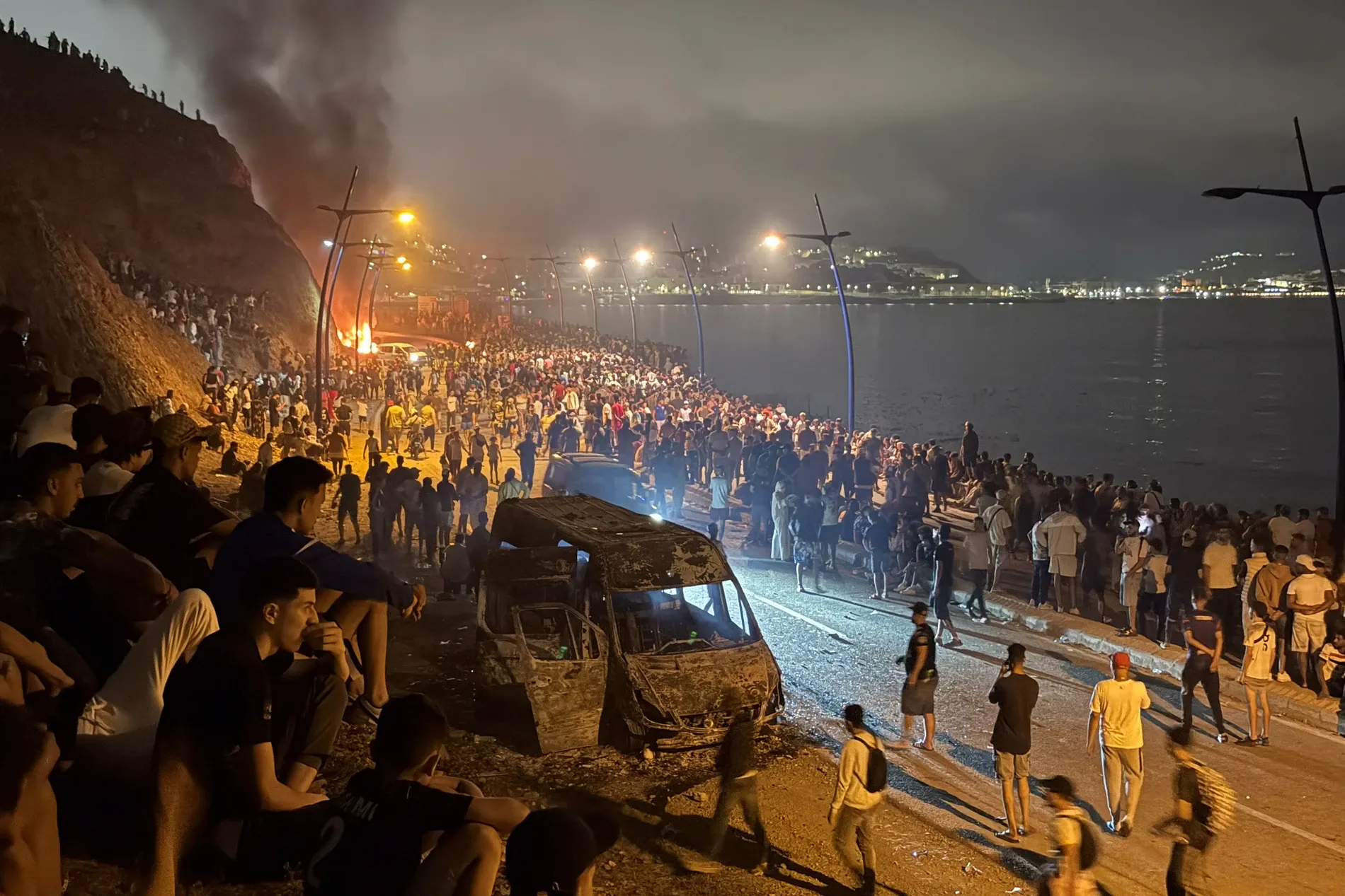 Mass Influx of Migrants from Morocco to Ceuta: A Crisis Unfolding