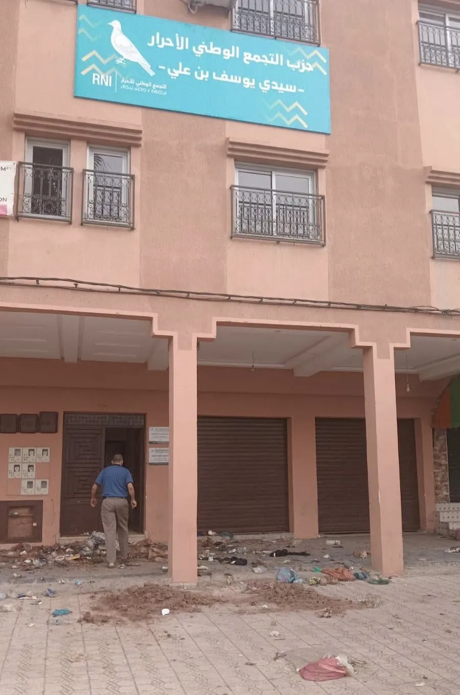 Vandalism Strikes National Rally of Independents Headquarters in Marrakech