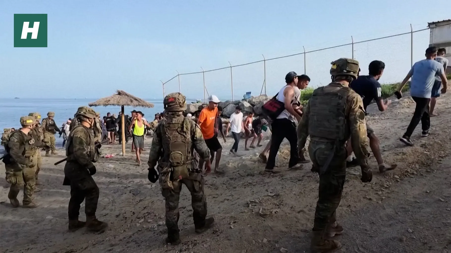 Mass Exodus of Migrants from Morocco to Ceuta: A 36-Hour Crisis