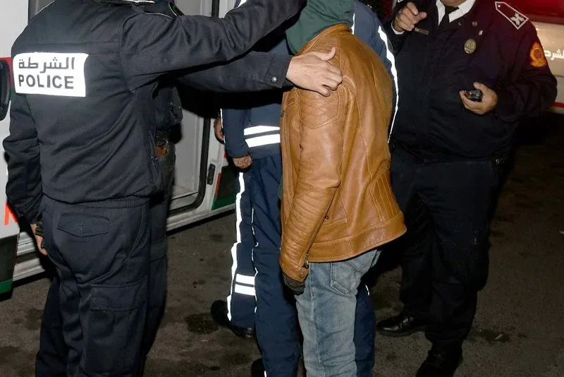 Security Operation in Fes Leads to Arrest of Nine Individuals Including Minors