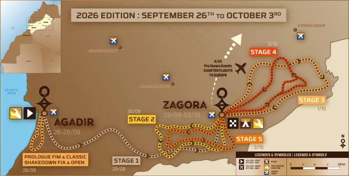 Rally OLA Energy du Maroc 2026 Set to Thrill Competitors from September 28 to October 3
