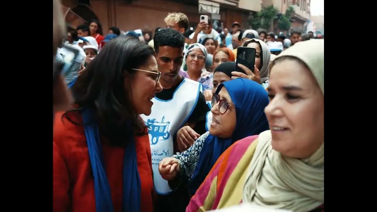 Fatima Zahra Mansouri Engages with Marrakech Residents Ahead of Elections