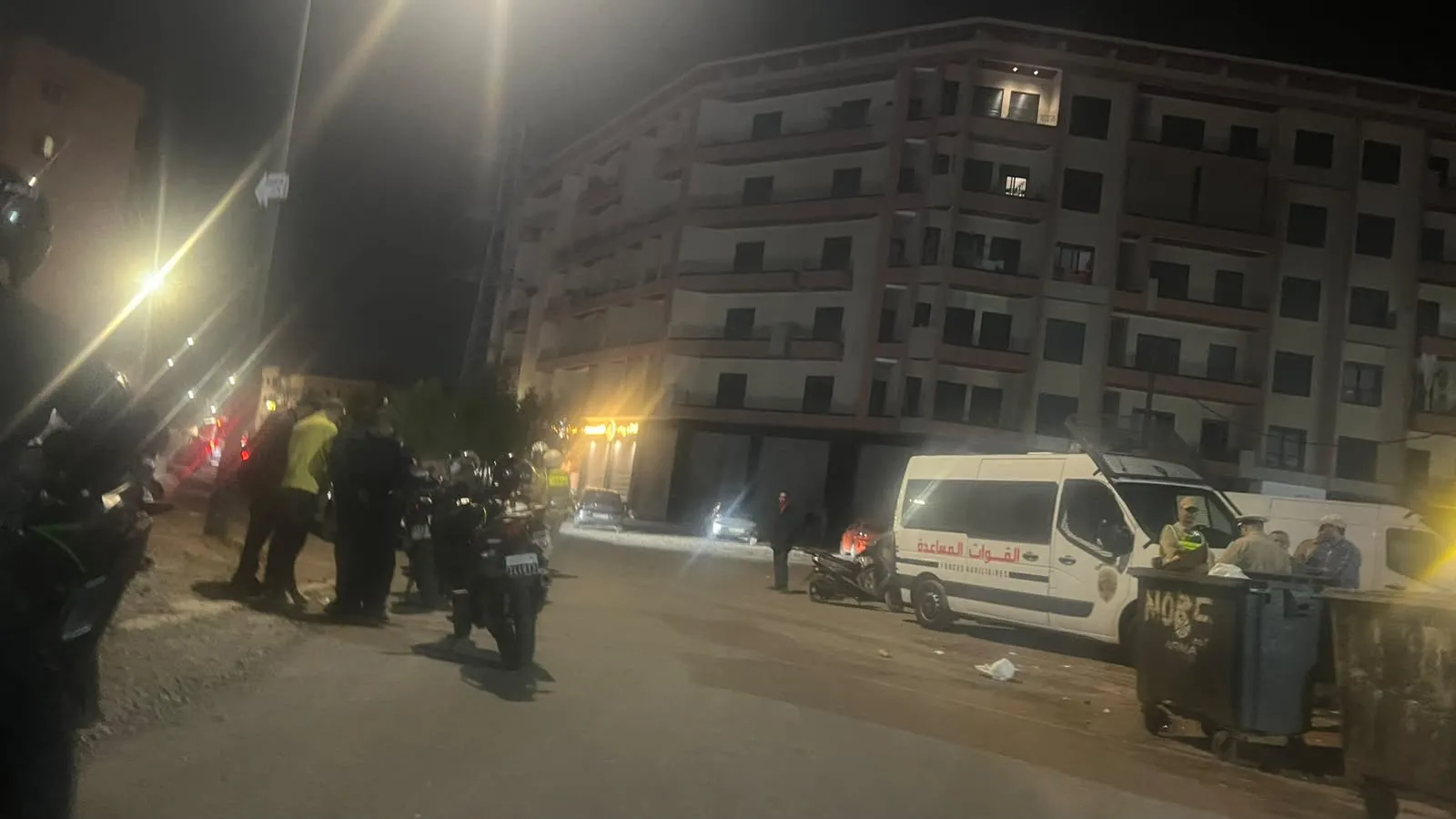 Shocking Incident in Marrakech: Drunken Individuals Set Homeless Man on Fire