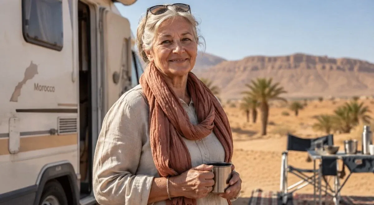French Retiree Embraces Freedom: Wintering in Morocco by Camper Van